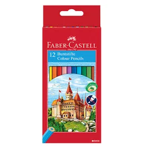Sechseckige Buntstifte Faber-Castell 120112 - 12 Farben